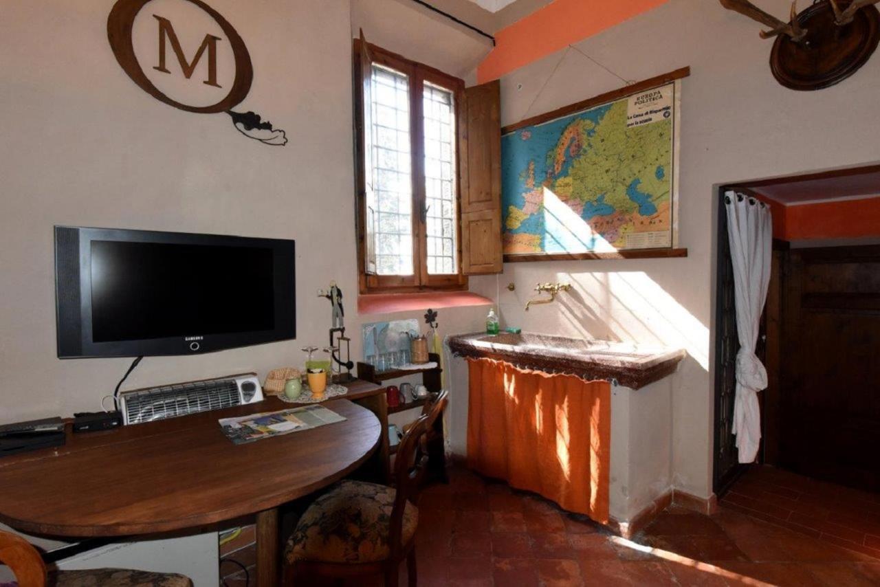 Mdq - Azienda Agricola Apartman Castiglione dʼOrcia Kültér fotó